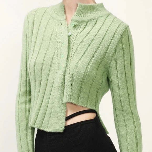 Storets Raelynn Asymmetric Hem Cardigan - Picture 1 of 4